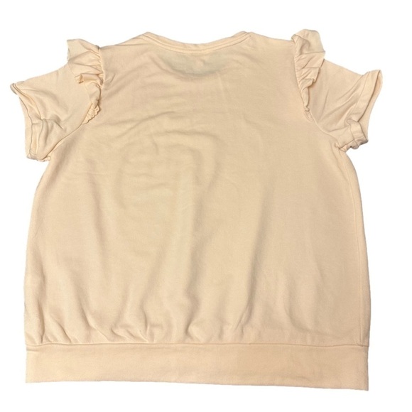 Lc Lauren Conrad Peach / Cream Tee Size XXL - Picture 2 of 7